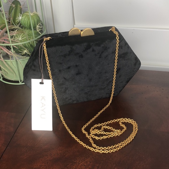 KAYU Sloane Velvet Crossbody/Clutch - Picture 2 of 15